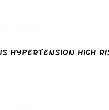 is hypertension high risk for covid