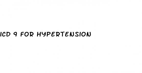 icd 9 for hypertension