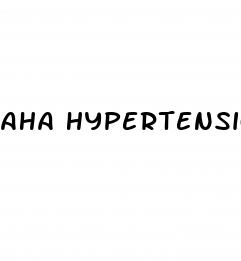 aha hypertension guidelines pdf