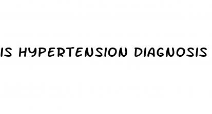 is hypertension diagnosis forever