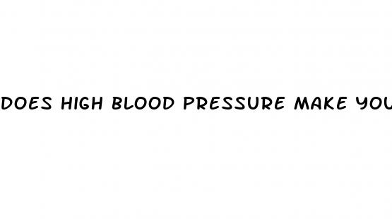 does high blood pressure make you red