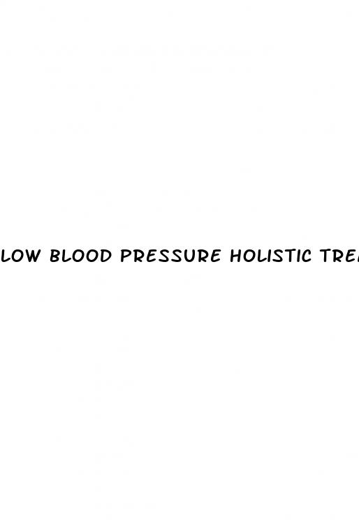 low blood pressure holistic treatment