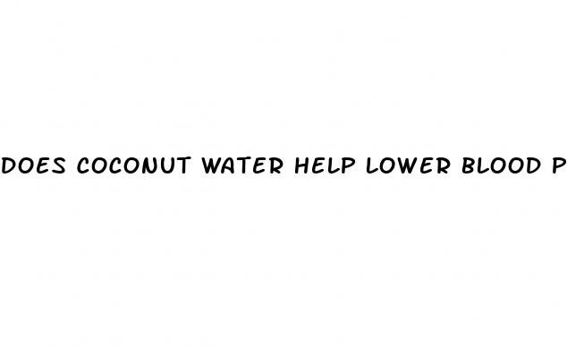 does coconut water help lower blood pressure