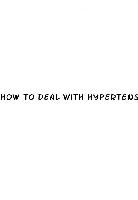 how to deal with hypertension while pregnant