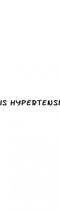 is hypertension a disease