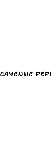 cayenne pepper help high blood pressure