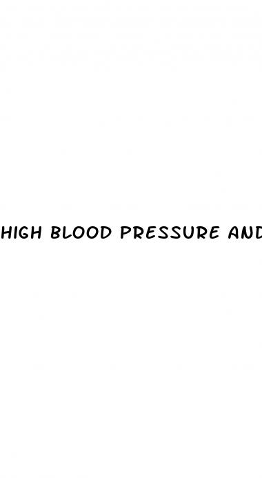 high blood pressure and blurry eyes