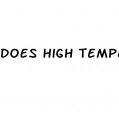 does high temperature increase blood pressure