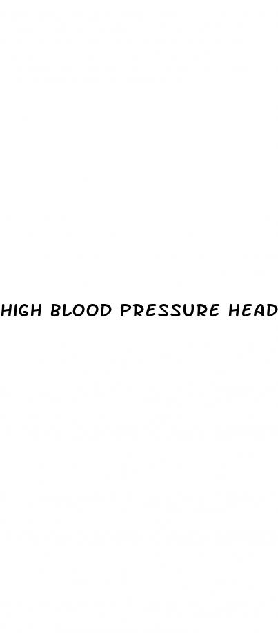 high blood pressure headache when lying down