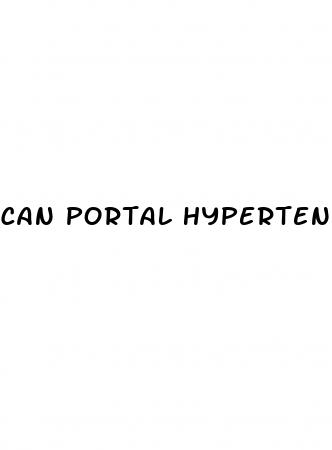 can portal hypertension cause death