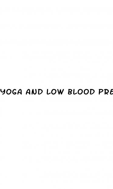 yoga and low blood pressure