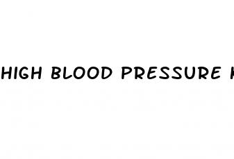 high blood pressure keto diet