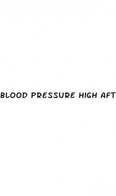 blood pressure high after alcohol