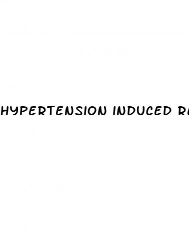 hypertension induced renal failure