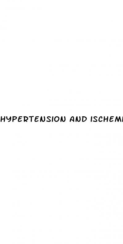 hypertension and ischemic stroke pathophysiology