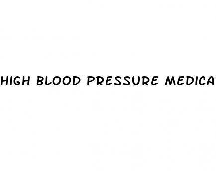 high blood pressure medication cancer