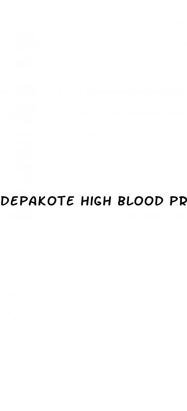 depakote high blood pressure