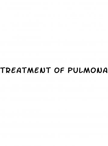 treatment of pulmonary hypertension