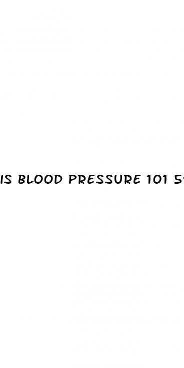 is blood pressure 101 59 too low