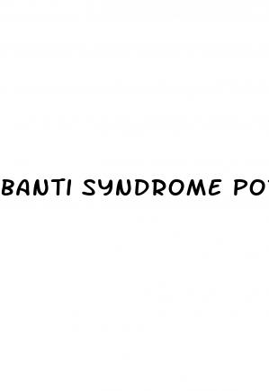 banti syndrome portal hypertension