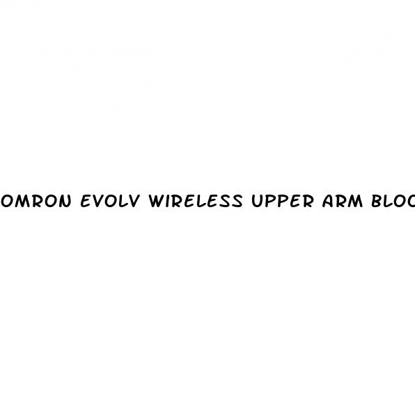 omron evolv wireless upper arm blood pressure monitor