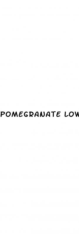 pomegranate lower blood pressure