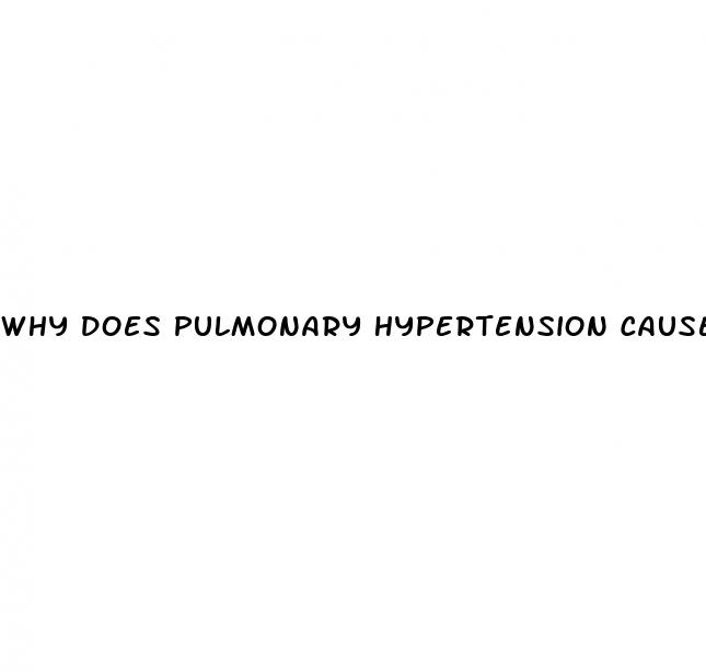 why does pulmonary hypertension cause syncope