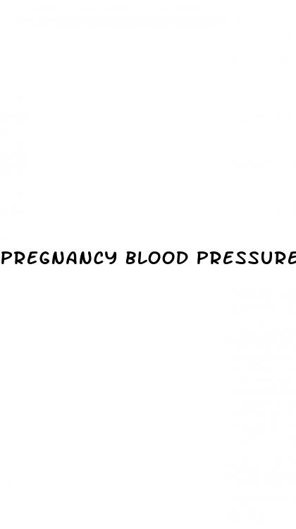 pregnancy blood pressure low
