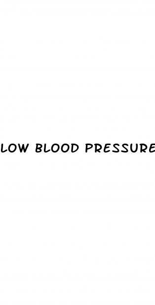 low blood pressure in morning high at night