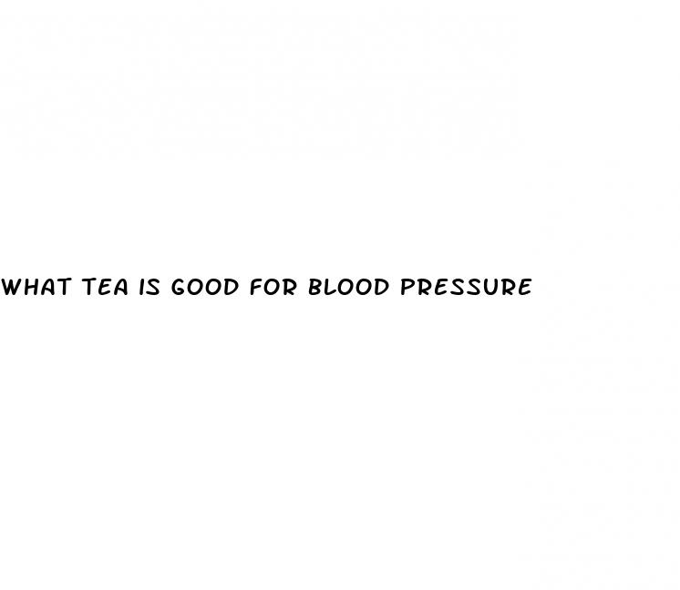 what tea is good for blood pressure