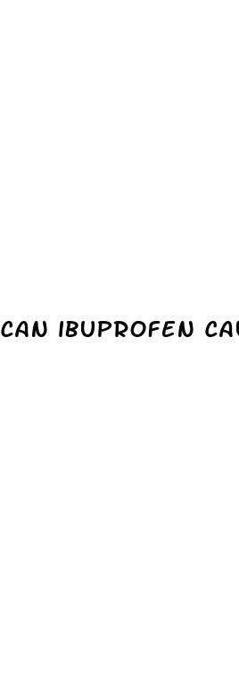 can ibuprofen cause high blood pressure