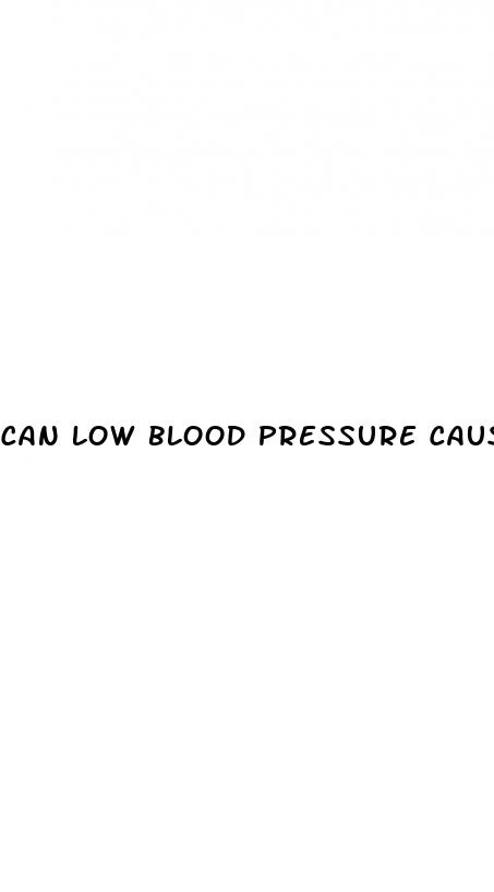 can low blood pressure cause low oxygen levels