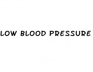 low blood pressure during sedation