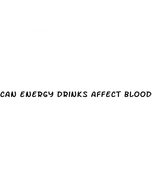can energy drinks affect blood pressure