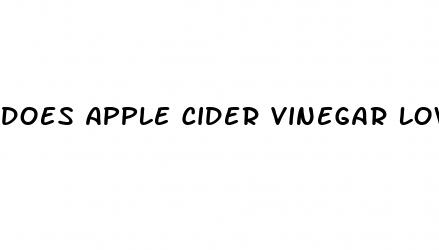 does apple cider vinegar lower blood pressure naturally