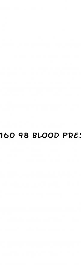 160 98 blood pressure