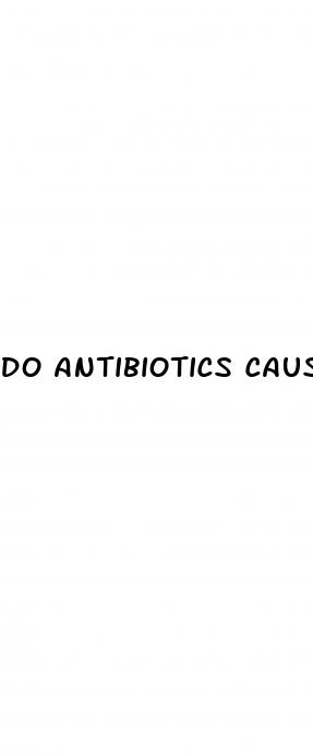 do antibiotics cause high blood pressure