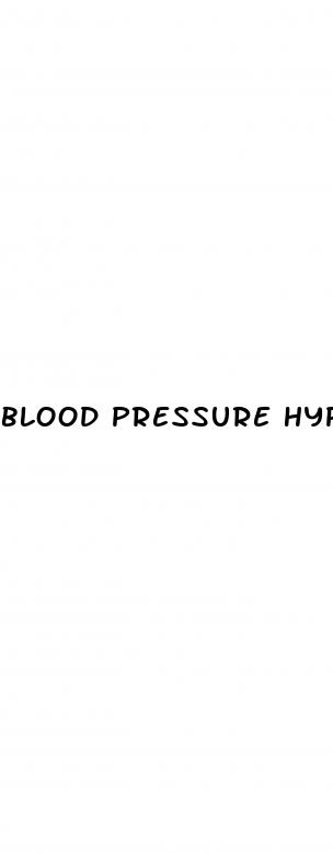 blood pressure hypotension range