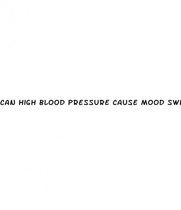 can high blood pressure cause mood swings