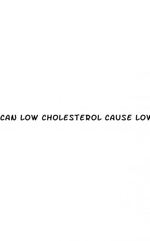 can low cholesterol cause low blood pressure