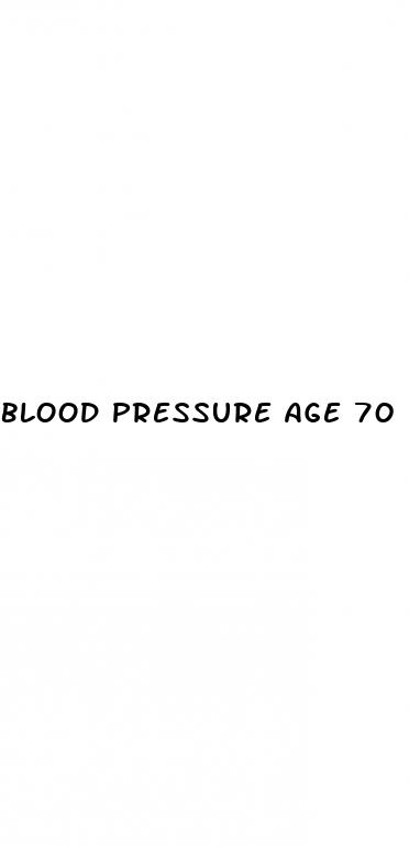 blood pressure age 70