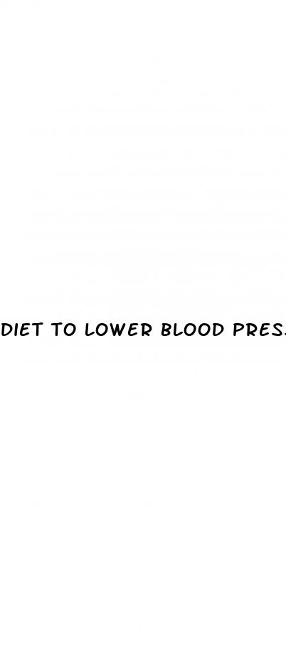 diet to lower blood pressure fast