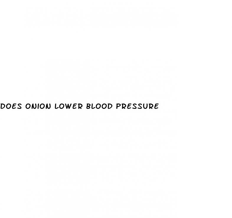 does onion lower blood pressure