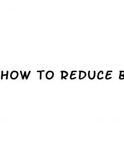 how to reduce bottom number of blood pressure