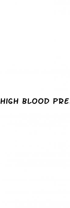 high blood pressure and low body temperature