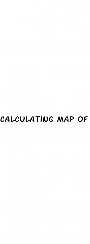 calculating map of blood pressure
