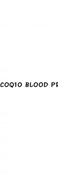 coq10 blood pressure reviews