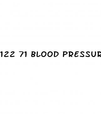 122 71 blood pressure