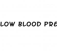 low blood pressure medical term