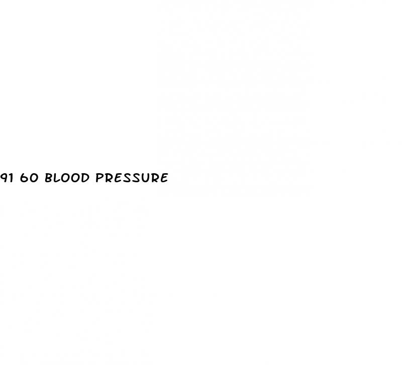 91 60 blood pressure